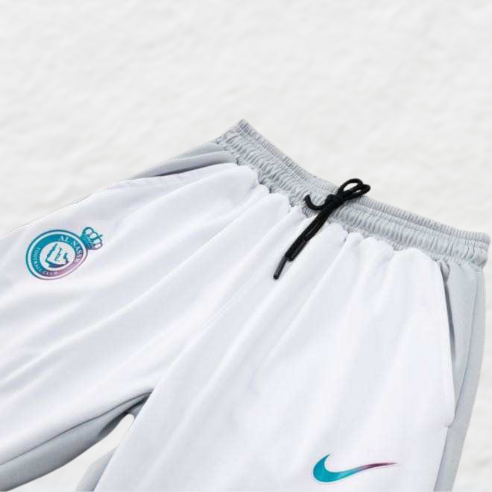 AL-NASSR 2024/25 WHITE-GREY TECHNICAL TRACKSUIT - CLEAR OUT