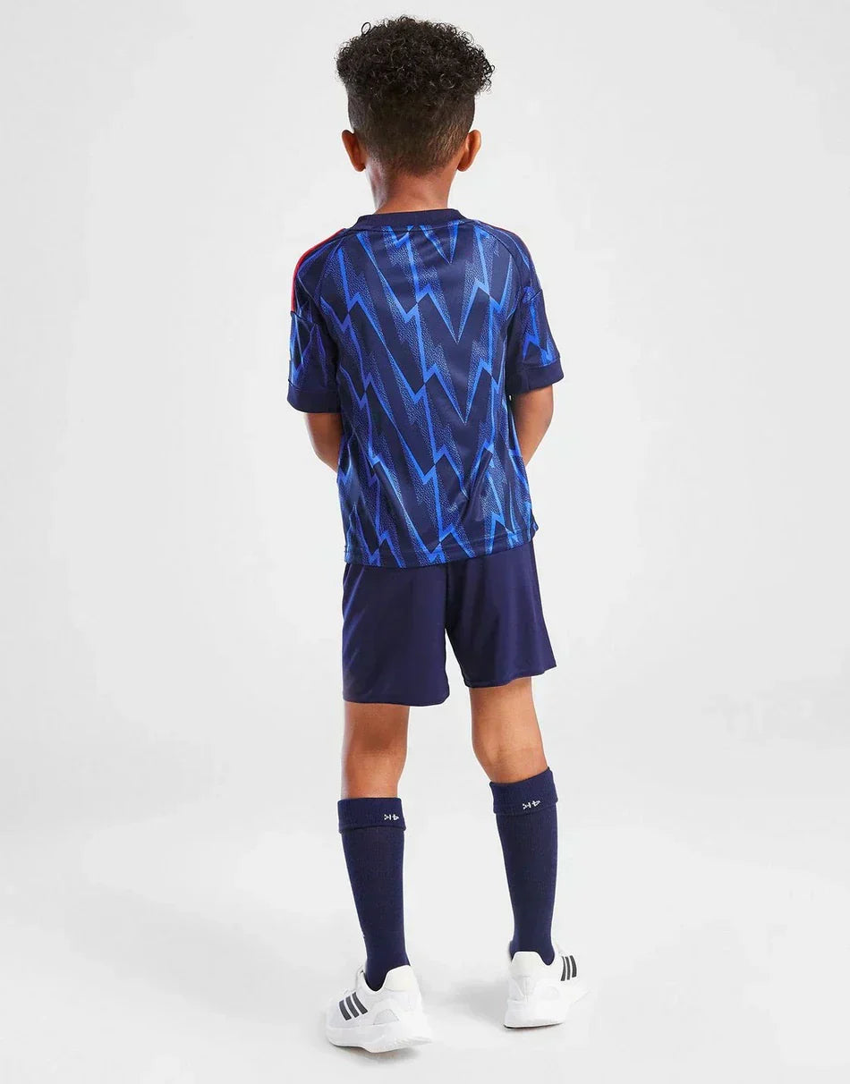 Arsenal 2025/26 Away Kids Kit