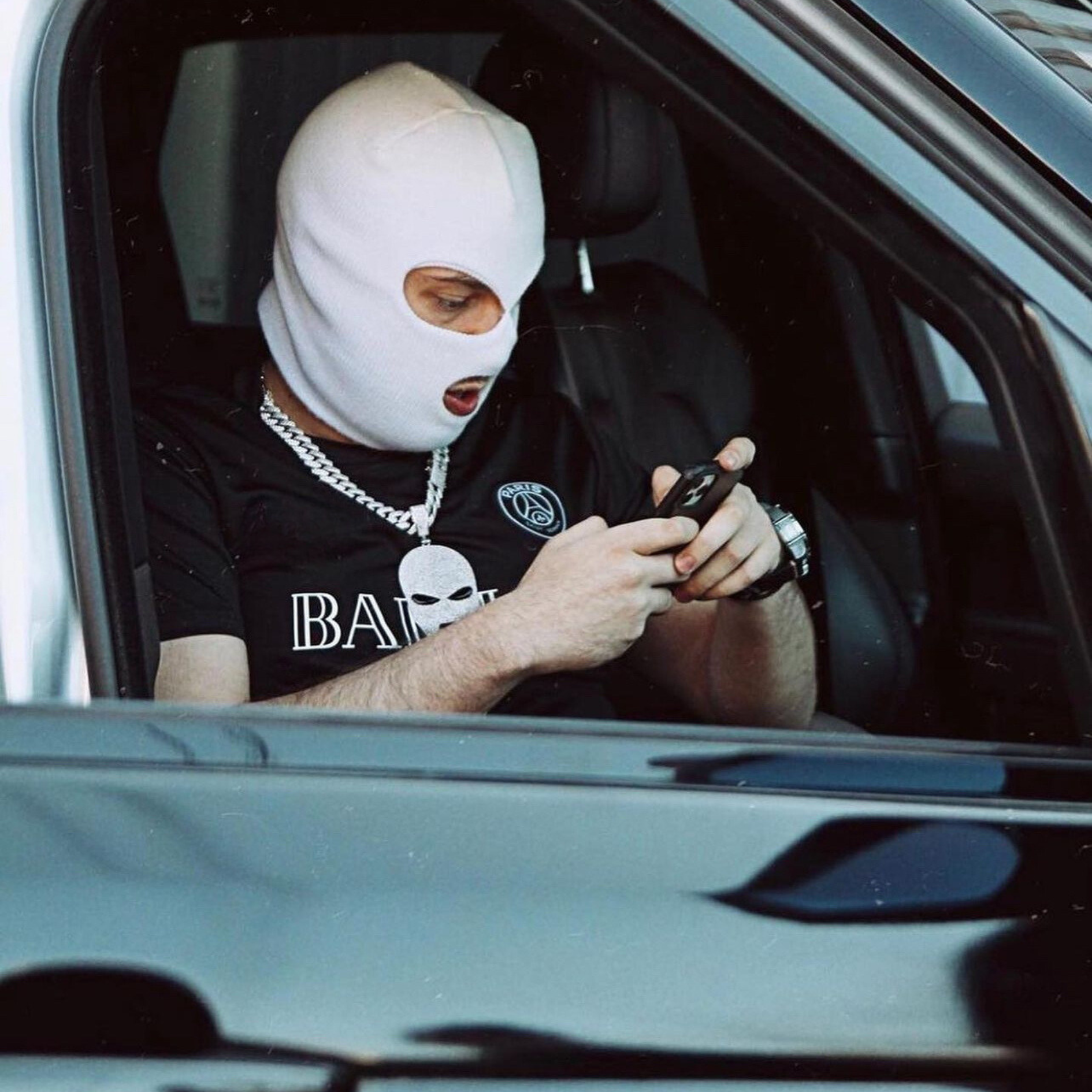 Balmain PSG jersey Black