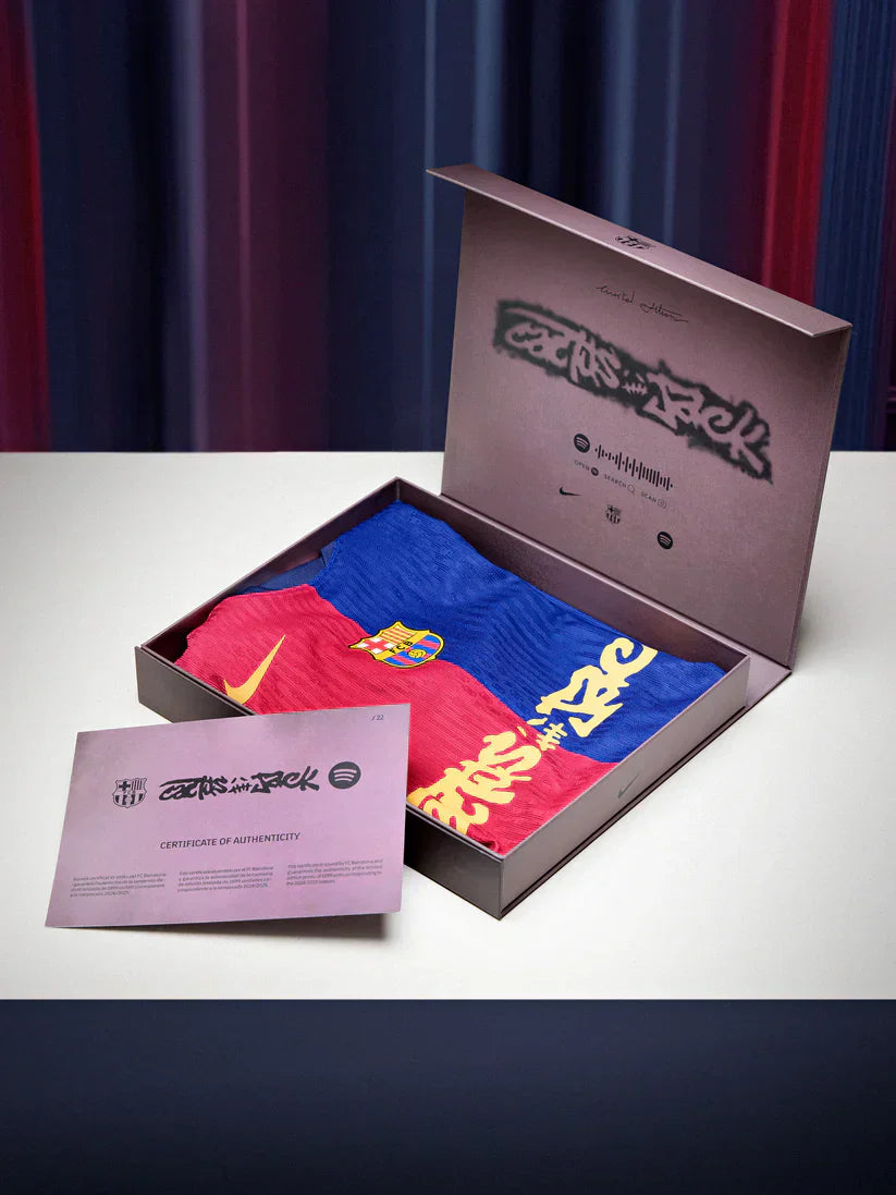 Limited Edition FC Barcelona x Travis Scott 24/25 Men’s Home Jersey