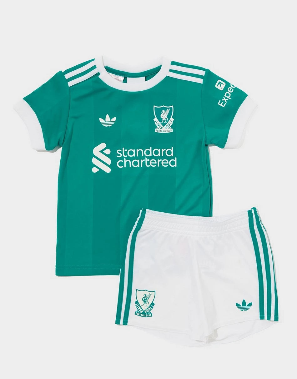 2025-26 Liverpool Third Kids Kit