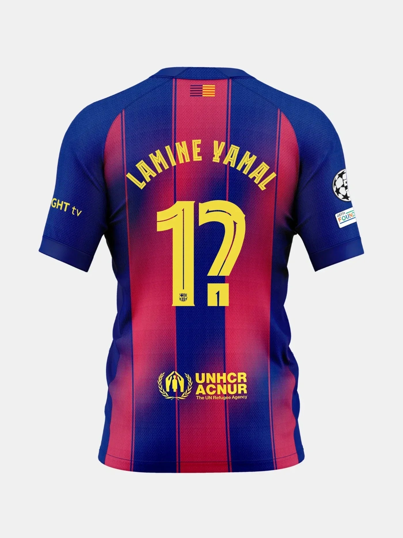 LAMINE YAMAL | UCL Men's home jersey 25/26 FC Barcelona