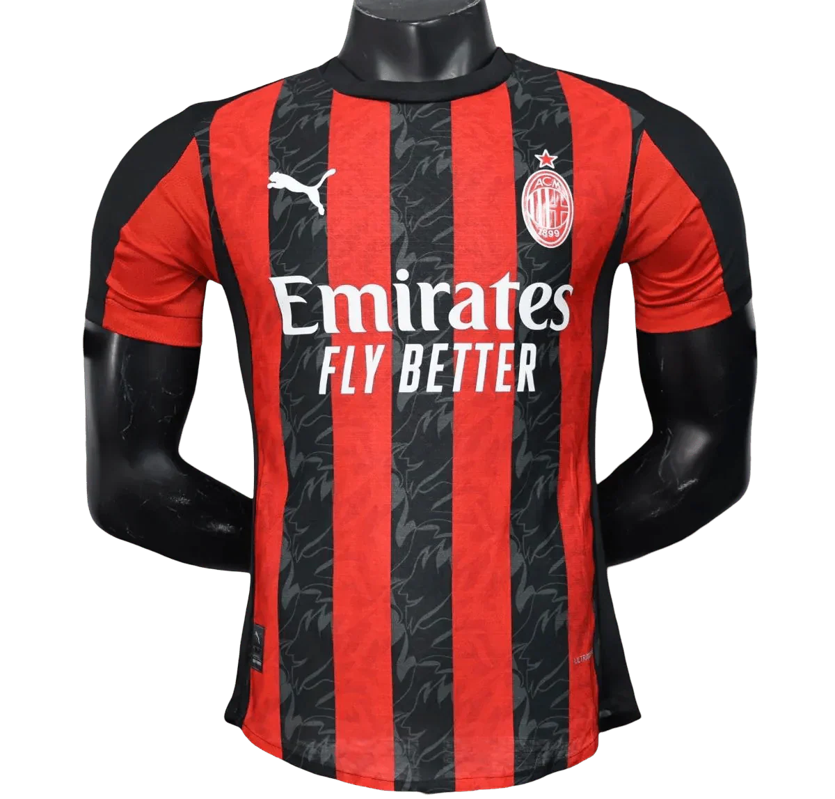 Milan AC Home Kit - 2025/2026 Player Version