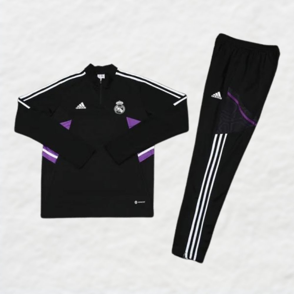 Real Madrid 2022/23 Black Tracksuit